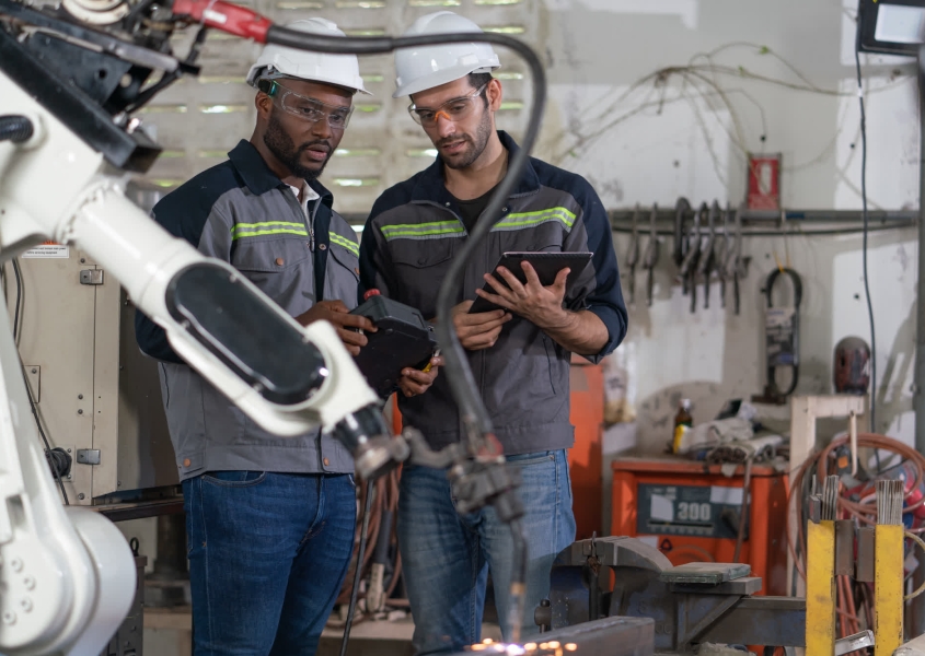 Manufacturing reshoring location with skilled U.S. workforce