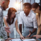 Cross-functional team coordinating on integrating incentives into budgets