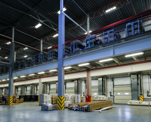 Renovated manufacturing facility showing benefits of repurposing existing sites