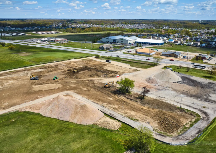 Urban redevelopment site representing effective NMTC strategy in 2026